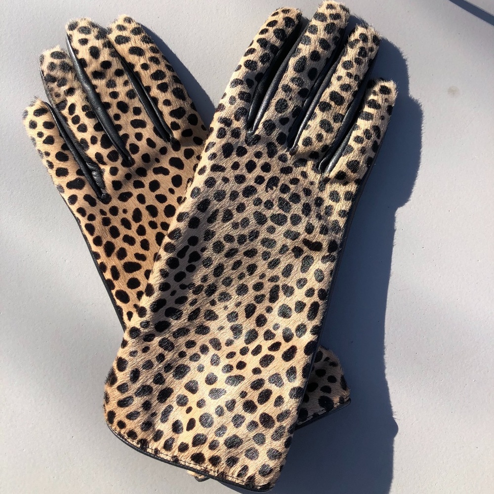 Cole Haan Leather Gloves NWOT